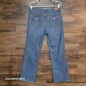 Vtg Levi's Jeans Sz 14 Perfectly Slimming 512 Bootcut High Rise Medium Wash Y2K